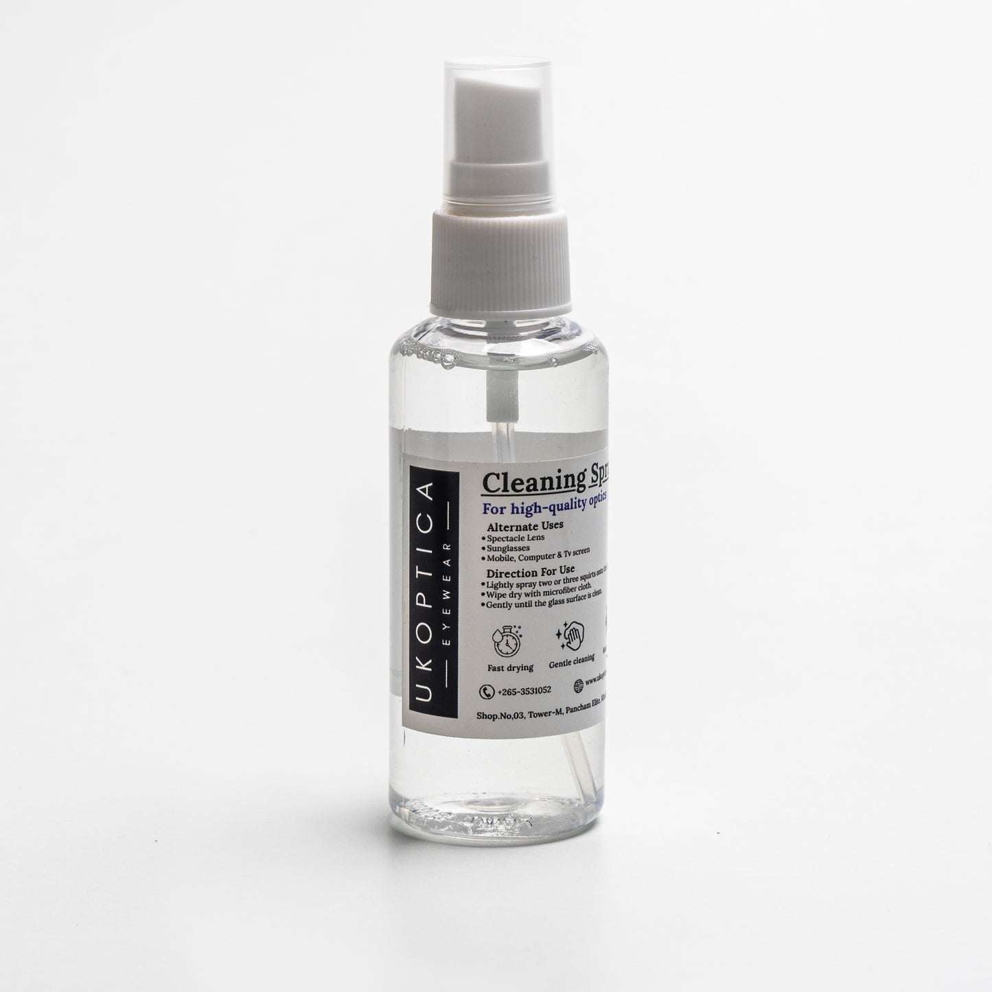UKOPTICA® Spectacle | Lens cleaning Spray