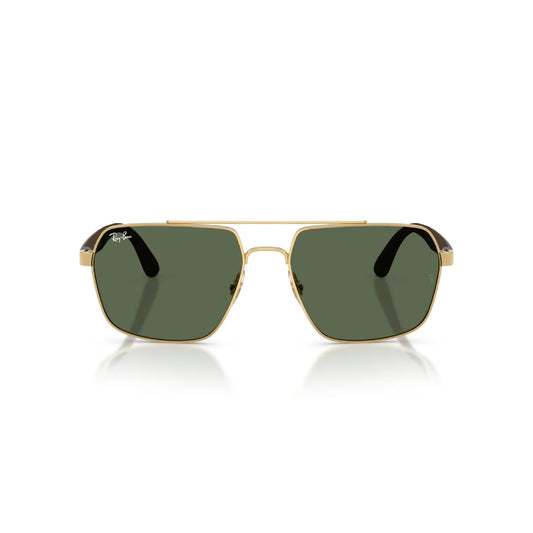 RAYBAN RB3785I GOLDEN RECTANGLE SUNGLASS