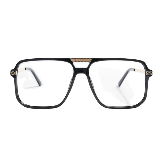 UKOPTICA TR-90 18901 C3 Glossy Black with Golden