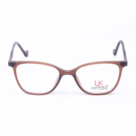 UKOPTICA® Eyconic Cat-eye -Matt Brown 22008 C42