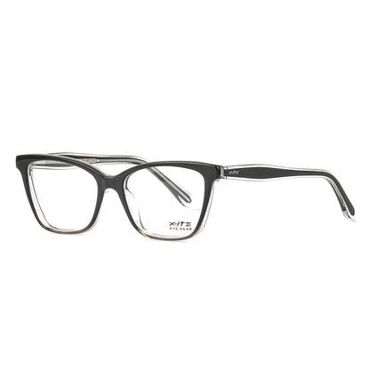 Xite 2141 C1 ACETATE Cateye BLACK