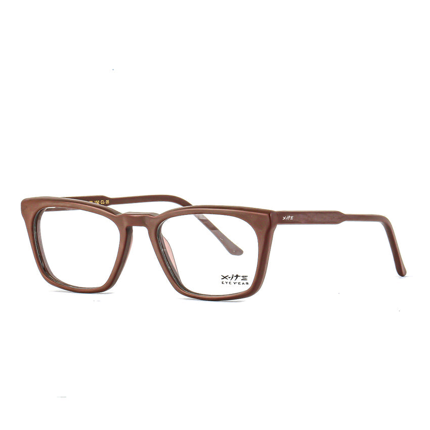 Xite 2136 C5 Brown  Rectangular Acetate