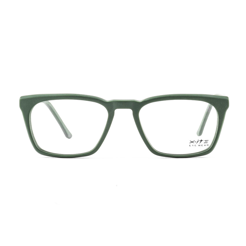 Xite 2136 C4 DEEP GREEN Rectangular Acetate