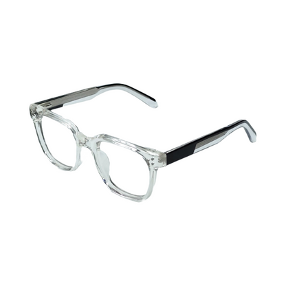 UKOPTICA® SQUARE TRANSPARENT WHITE EYEGLASSES 176615