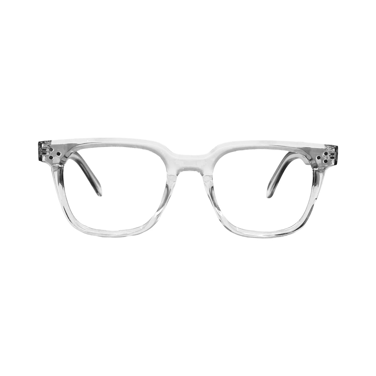 UKOPTICA® SQUARE TRANSPARENT WHITE EYEGLASSES 176615