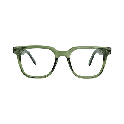 UKOPTICA® SQUARE OLIVE GREEN EYEGLASSES 176615