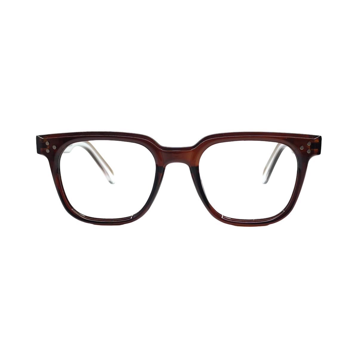 UKOPTICA® SQUARE BROWN EYEGLASSES 176615