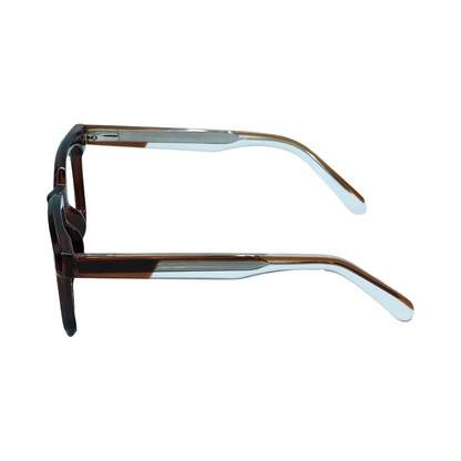 UKOPTICA® SQUARE BROWN EYEGLASSES 176615