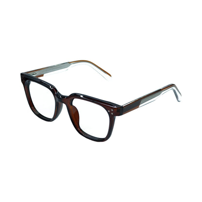 UKOPTICA® SQUARE BROWN EYEGLASSES 176615