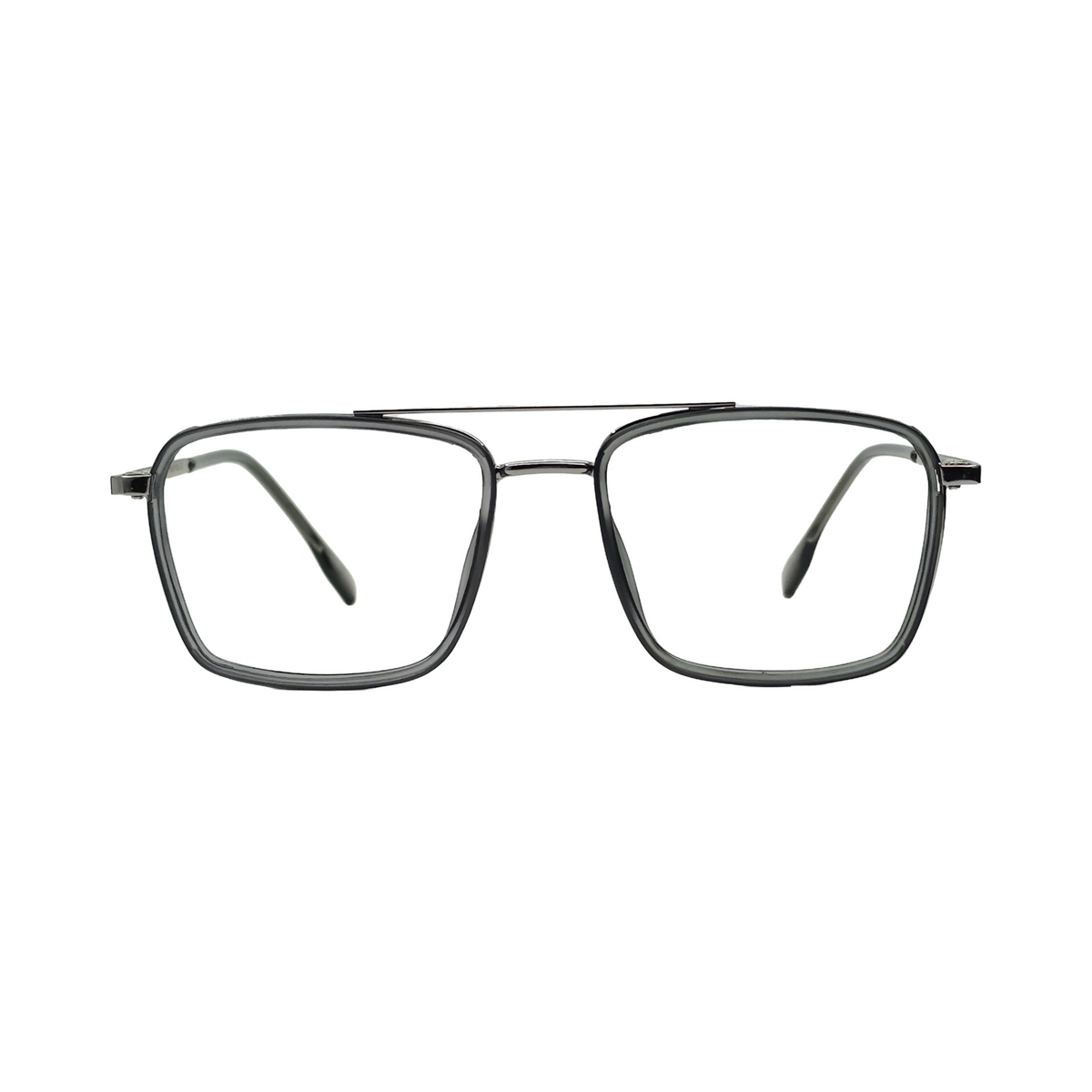 UKOPTICA® TREND LINE RECTANGLE EYEGLASSES GREY 85706