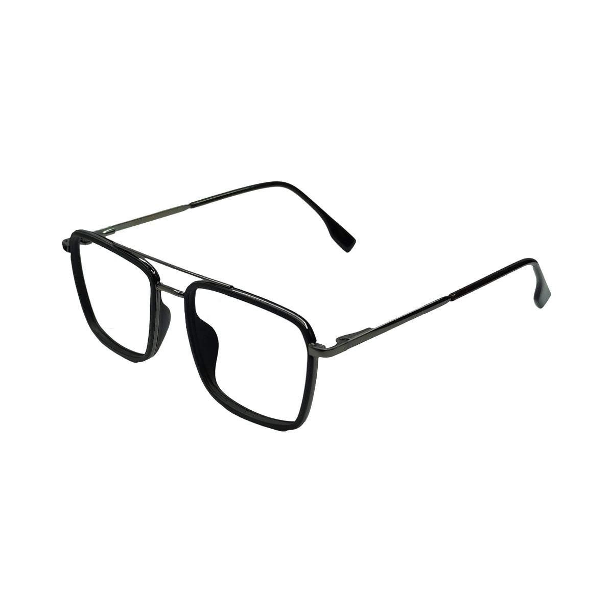 UKOPTICA® TREND LINE RECTANGLE EYEGLASSES BLACK 85706