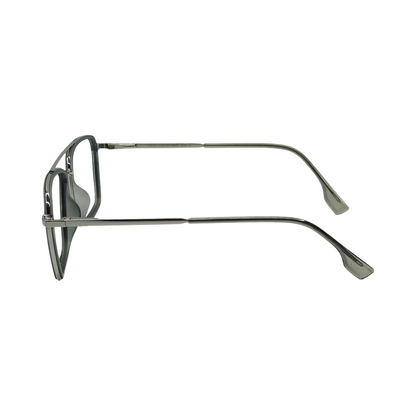 UKOPTICA® TREND LINE RECTANGLE EYEGLASSES GREY 85706