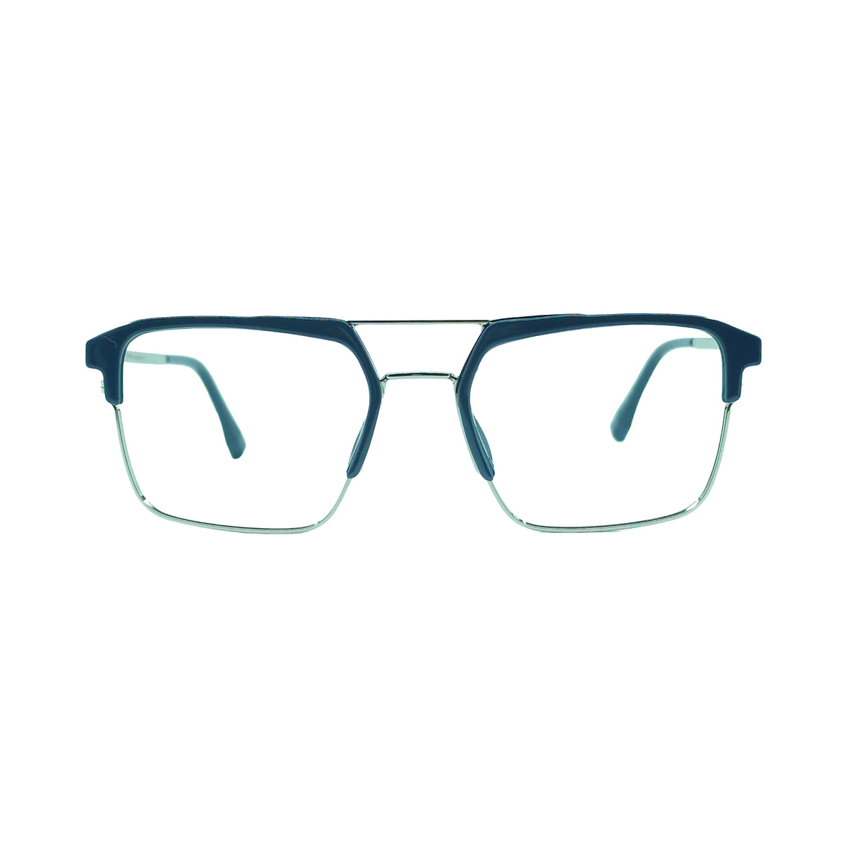 UKOPTICA NAVIGATOR METAL EYEGLASS 211105 DEEP SLATE/SILVER