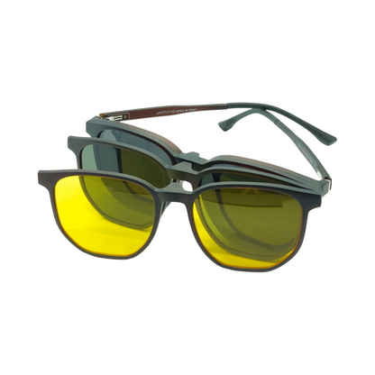 UKOPTICA® 4-in-1 MAGNETIC CLIP ON EYEGLASSES T003 C2