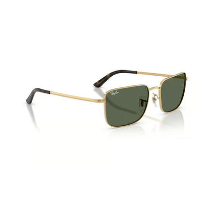 RAYBAN RB3771I GOLDEN RECTANGLE SUNGLASS