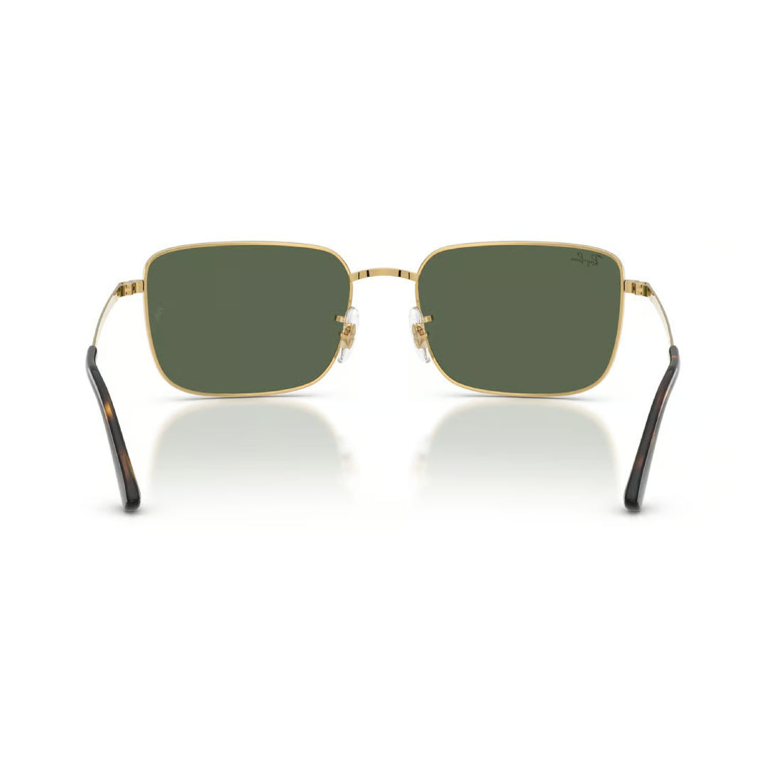 RAYBAN RB3771I GOLDEN RECTANGLE SUNGLASS
