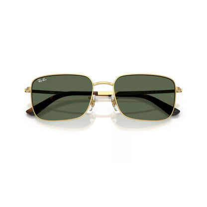 RAYBAN RB3771I GOLDEN RECTANGLE SUNGLASS
