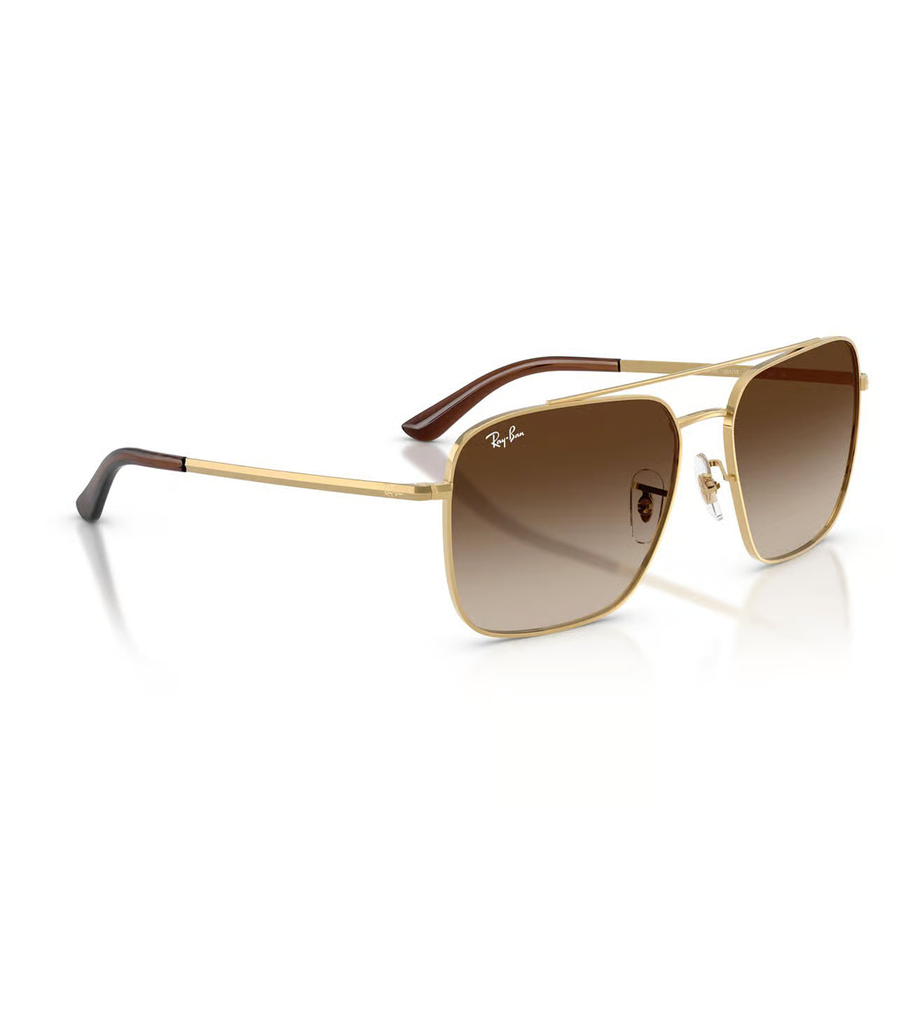 RAYBAN RB3773I GOLDEN AVIATOR SUNGLASS