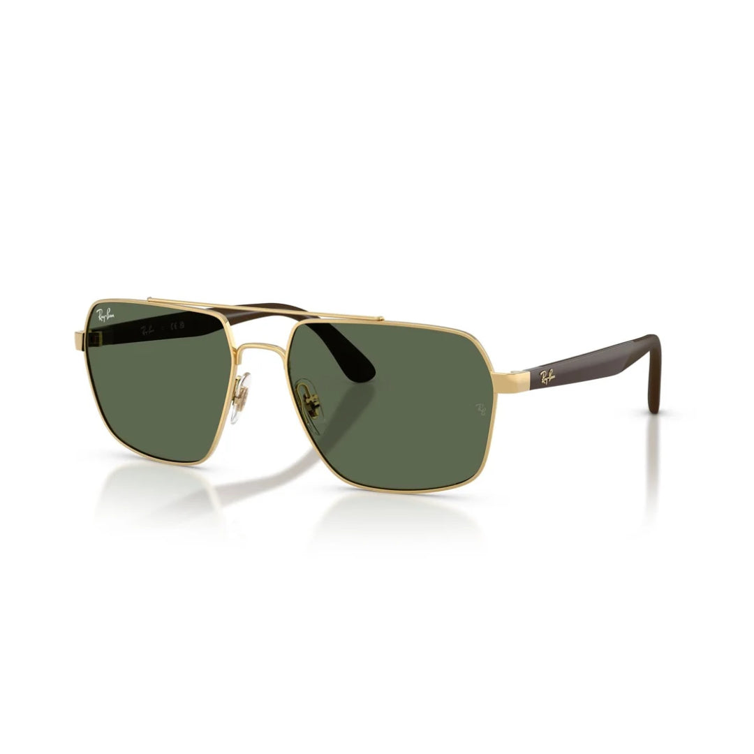 RAYBAN RB3785I GOLDEN RECTANGLE SUNGLASS