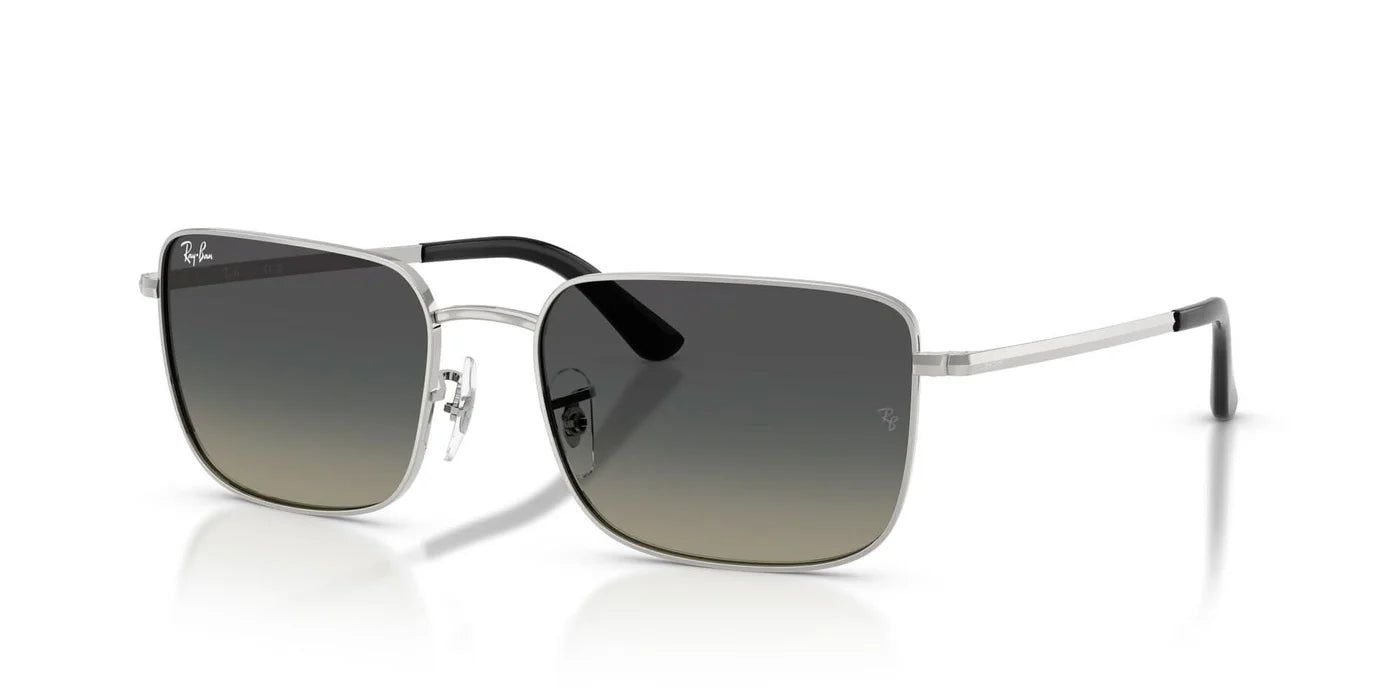 RAYBAN RB3771I SILVER RECTANGLE SUNGLASS