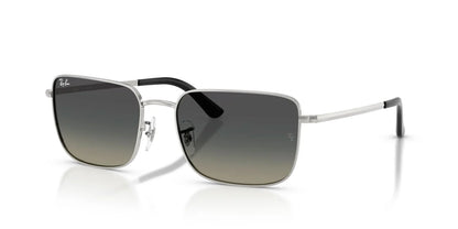 RAYBAN RB3771I SILVER RECTANGLE SUNGLASS