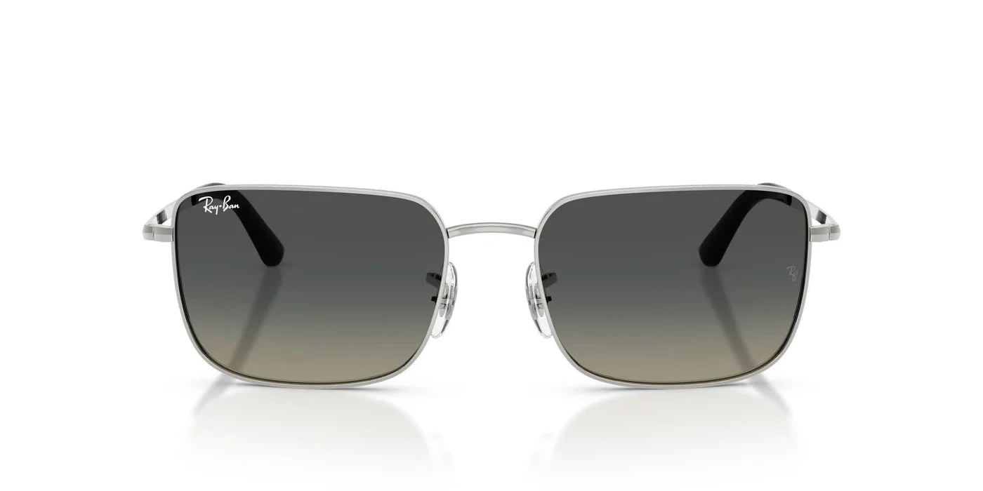 RAYBAN RB3771I SILVER RECTANGLE SUNGLASS