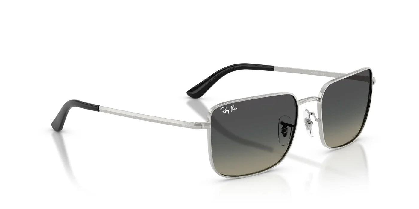 RAYBAN RB3771I SILVER RECTANGLE SUNGLASS