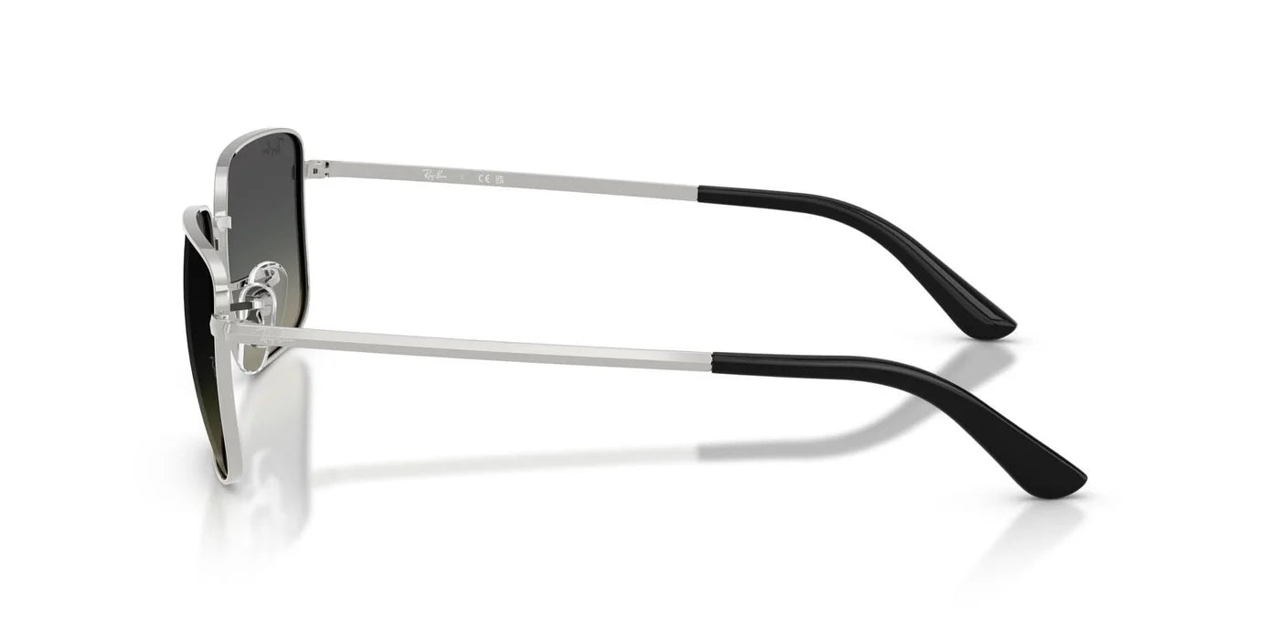 RAYBAN RB3771I SILVER RECTANGLE SUNGLASS