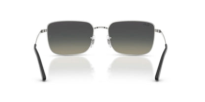 RAYBAN RB3771I SILVER RECTANGLE SUNGLASS