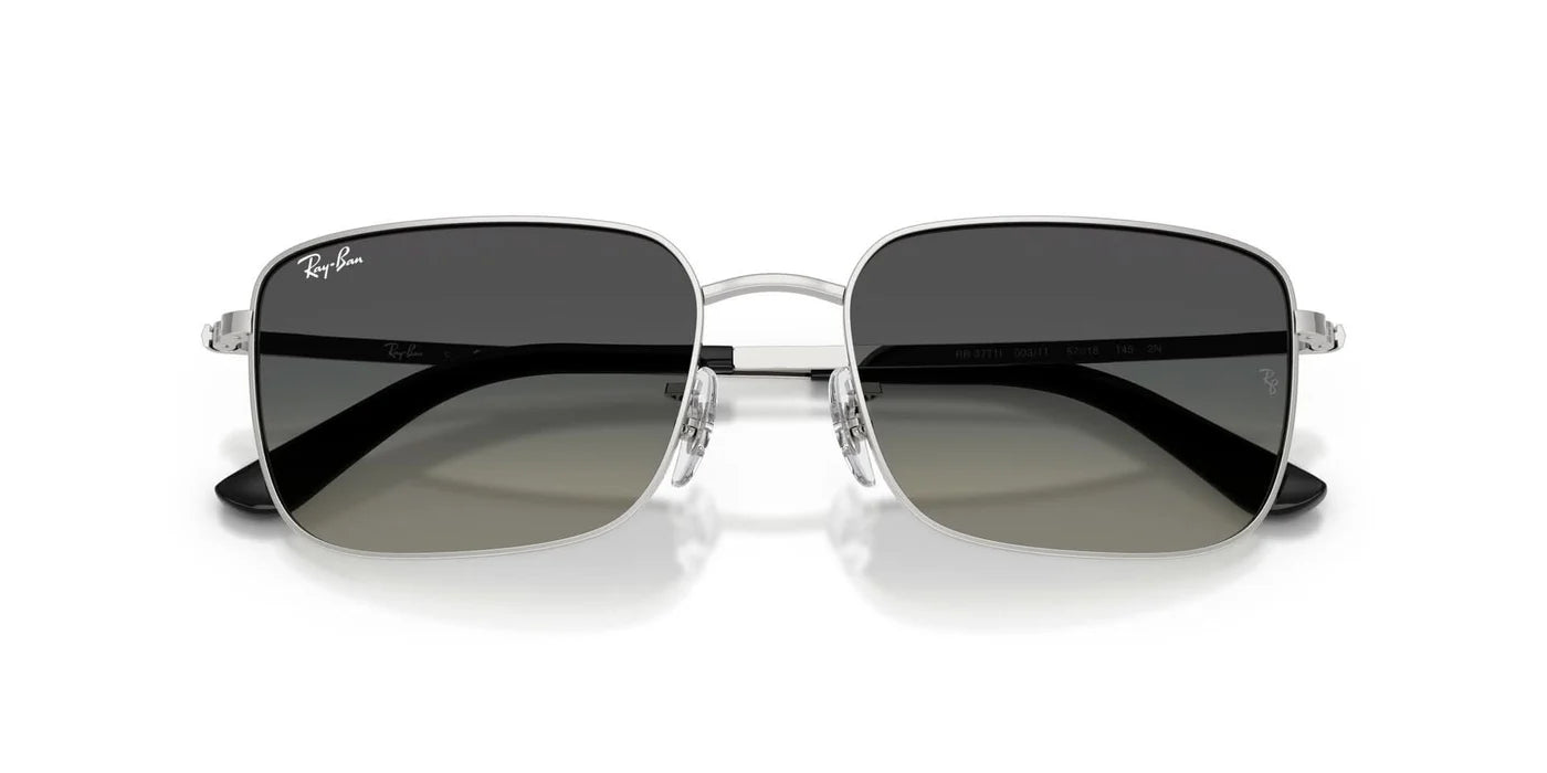 RAYBAN RB3771I SILVER RECTANGLE SUNGLASS