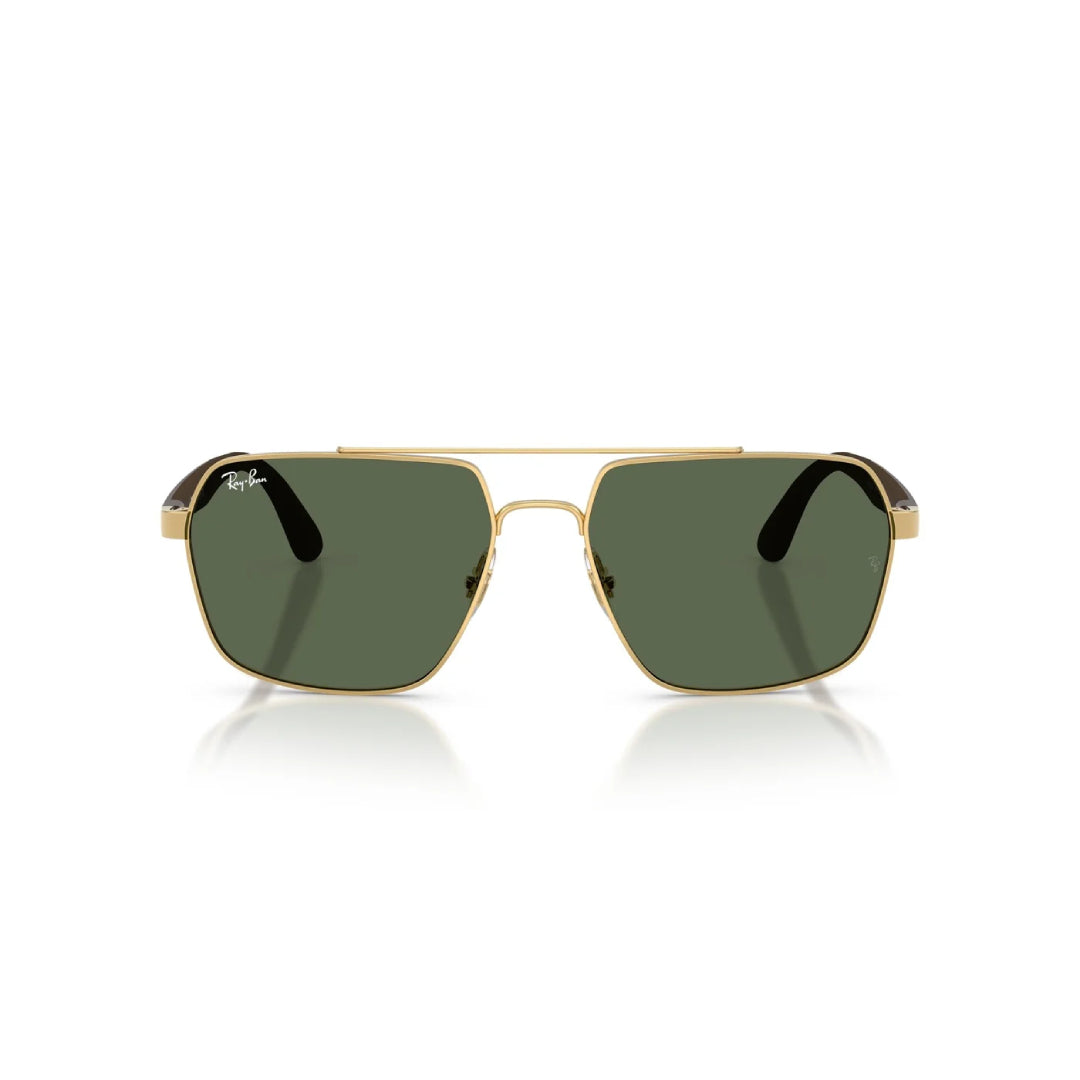 RAYBAN RB3785I GOLDEN RECTANGLE SUNGLASS