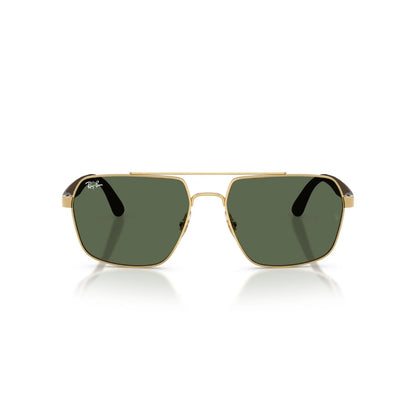 RAYBAN RB3785I GOLDEN RECTANGLE SUNGLASS
