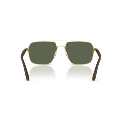 RAYBAN RB3785I GOLDEN RECTANGLE SUNGLASS