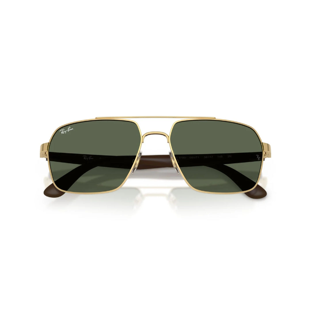 RAYBAN RB3785I GOLDEN RECTANGLE SUNGLASS