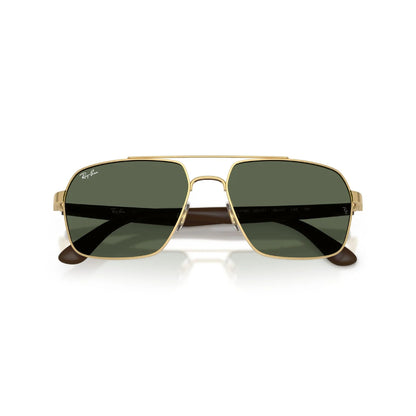 RAYBAN RB3785I GOLDEN RECTANGLE SUNGLASS