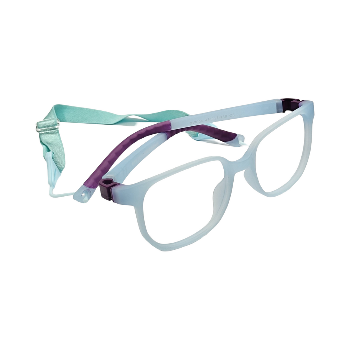 RAPID FROG KIDS FLEXIBLE EYEGLASSES XW006 C3