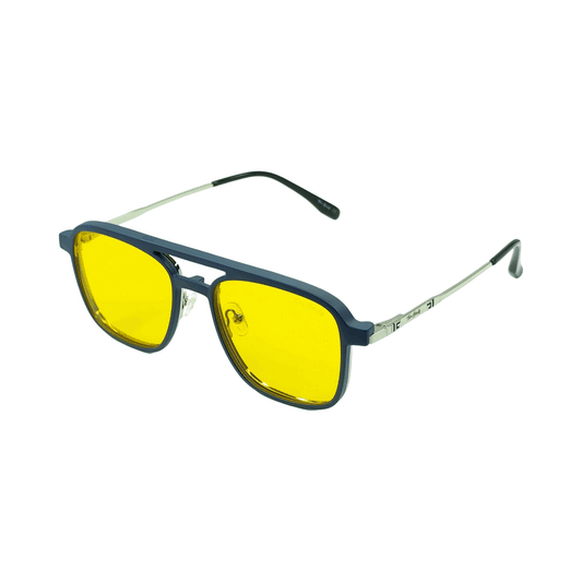 TOM HARDY 4-IN-1 MAGNETIC ATTACHMENT/CLIP ON GLASSES 99002 BLACK/SILVER