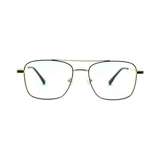 TOM HARDY 4-IN-1 MAGNETIC ATTACHMENT/CLIP ON GLASSES 99002 GOLDEN