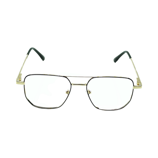 TOM HARDY 4-IN-1 MAGNETIC ATTACHMENT/CLIP ON GLASSES 99007 GOLDEN/BLACK