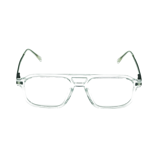 TOM HARDY 4-IN-1 MAGNETIC ATTACHMENT/CLIP ON GLASSES 99007 TRANSPARENT/BLACK