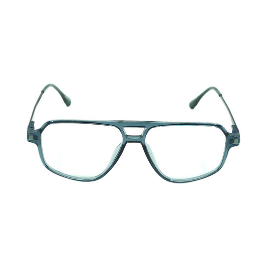TOM HARDY 4-IN-1 MAGNETIC ATTACHMENT/CLIP ON GLASSES 99009 BLUE/BLACK