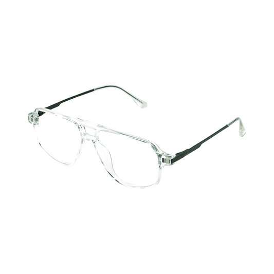 TOM HARDY 4-IN-1 MAGNETIC ATTACHMENT/CLIP ON GLASSES 99009 TRANSPARENT