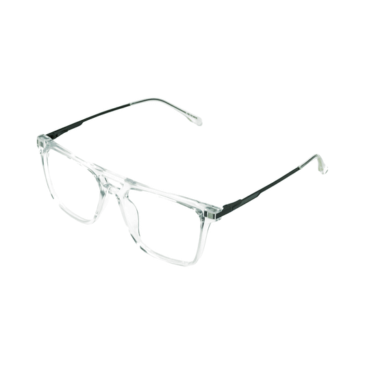 TOM HARDY 4-IN-1 MAGNETIC ATTACHMENT/CLIP ON GLASSES 99010 TRANSPARENT