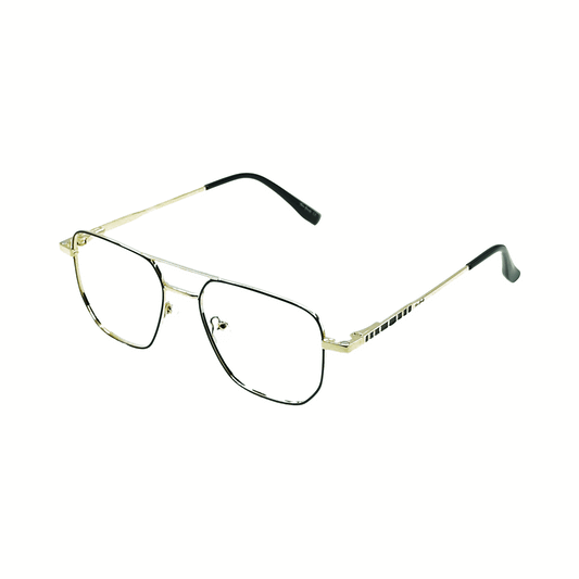 TOM HARDY 4-IN-1 MAGNETIC ATTACHMENT/CLIP ON GLASSES 99007 GOLDEN/BLACK
