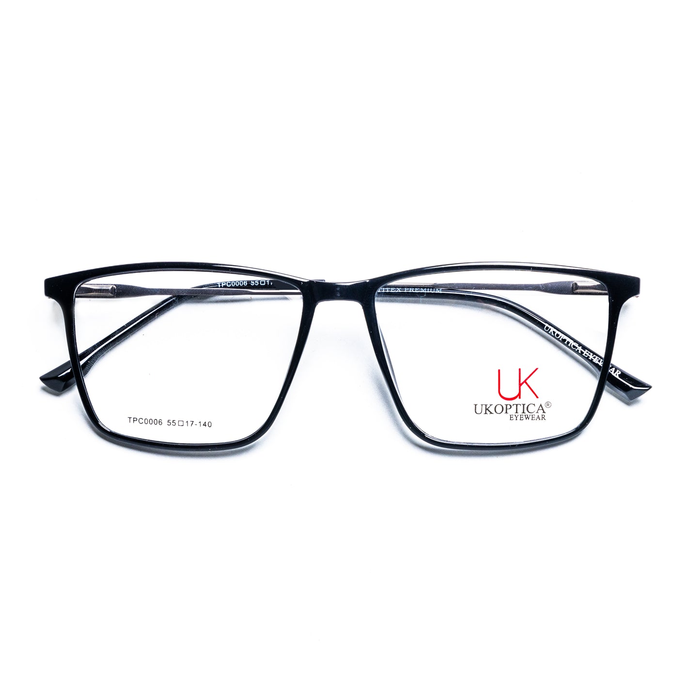 UKOPTICA TPC0006 TR90 Rectangle Matte Black