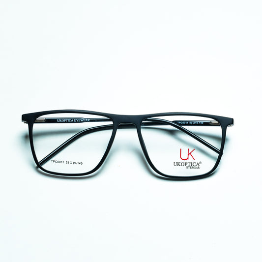 UKOPTICA TPC0011 TR90 Rectangle Matte Black