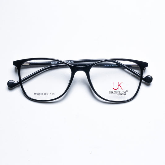 UKOPTICA TPC0030 TR90 Cateye Glossy Black