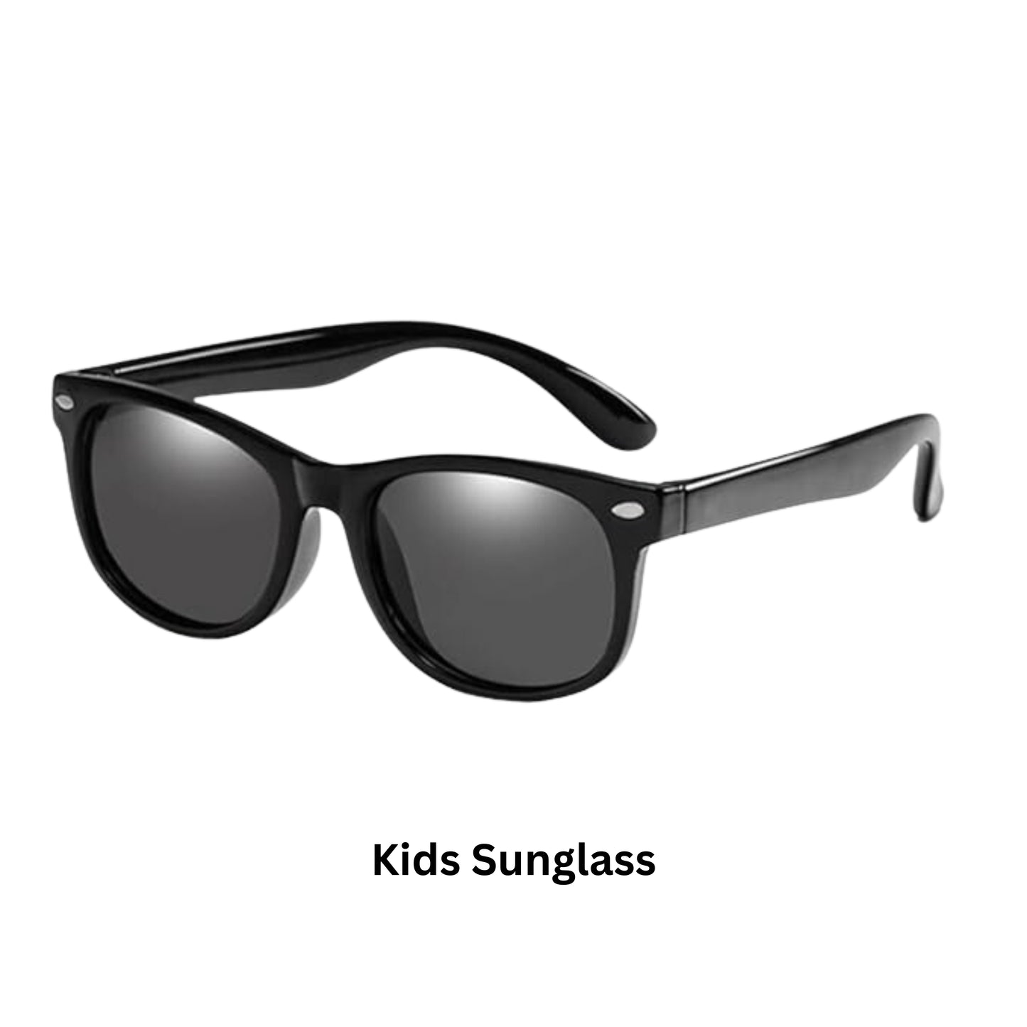 David Finches by UKOPTICA UV400 Protected Black Sunglasses for Kids