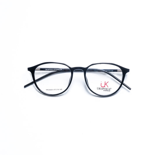 UKOPTICA TPC0029 Round Glossy Black