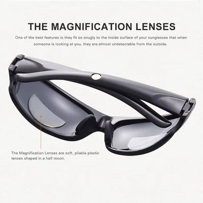 Bifocal Liquid Stick-on Presbyopic Lenses Bifocal Reading Magnification Readers Silicone Lenses Liquid Reading Glasses, Vision Care, Health and Household